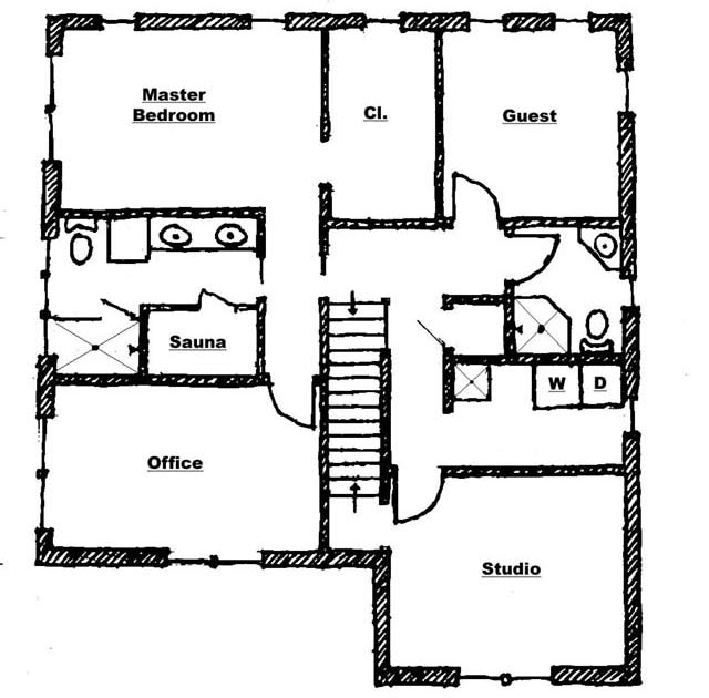 Second floor layout