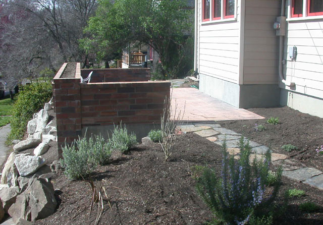 rainwater tank covered